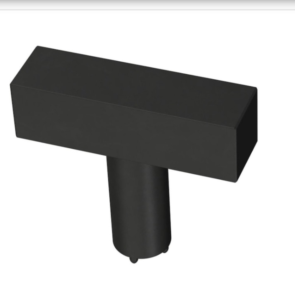 Liberty square bar knob handles (Matte Black set of 14)
